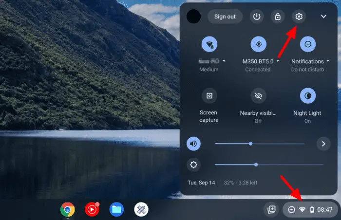 chromebook settings 1 - How to Connect a Bluetooth Mouse to Your Chromebook 15
