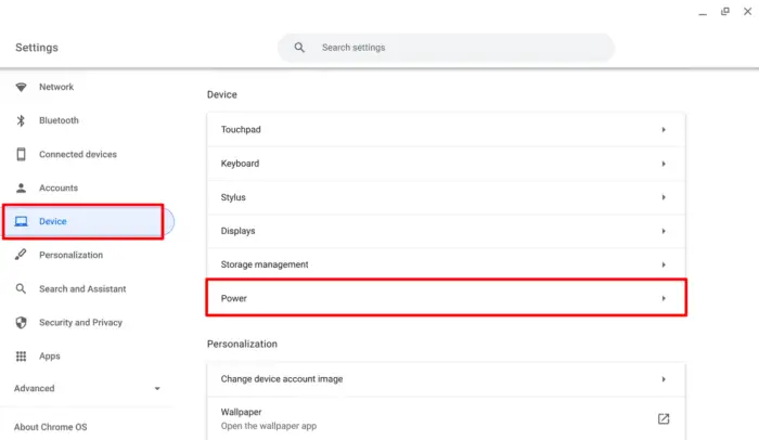 device power - 7 Practical Tips to Save Battery on Any Chromebook Model 13