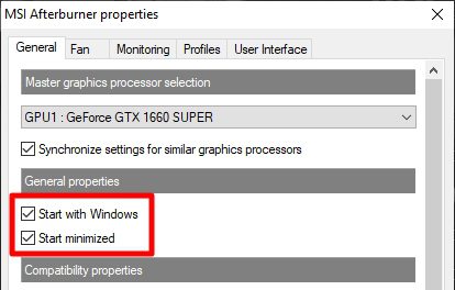 start with windows start minimized - How to Control GPU Fan Speed for NVIDIA & AMD 13