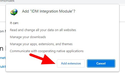 add extension 5 - How to Add IDM Extension to Chrome to Speed Up Download 11