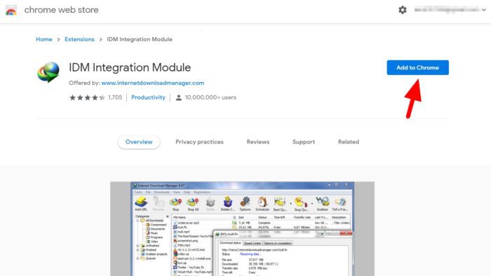 add to chrome 2 - How to Add IDM Extension to Chrome to Speed Up Download 9