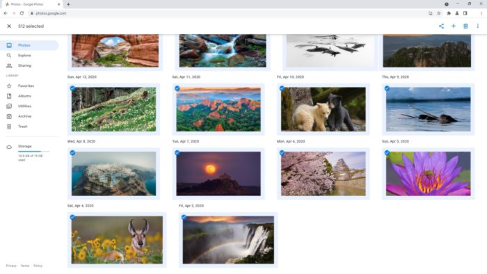all photos selected - How to Select All Photos/Videos in Google Photos in Seconds 15