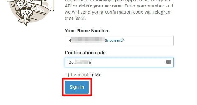 confirmation code password - How to Delete Your Telegram Account Quickly & Permanently 23