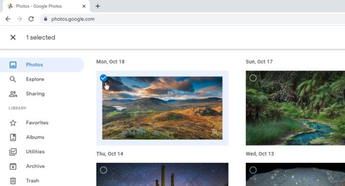 select first photo - How to Select All Photos/Videos in Google Photos in Seconds 7