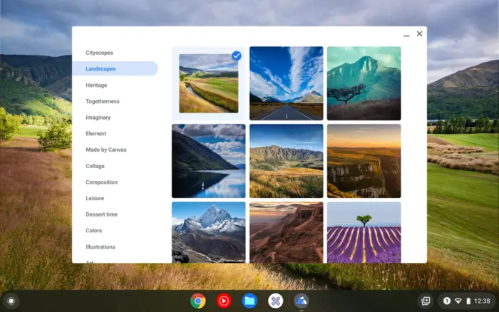 select wallpaper - How to Change Chromebook Wallpaper with Your Own Photo 11