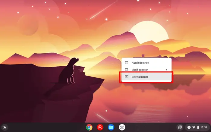 How To Change Chromebook Wallpaper With Your Own Photo