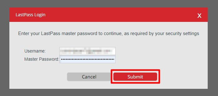 submit 1 - How to Export Saved Passwords from Your LastPass Account 35