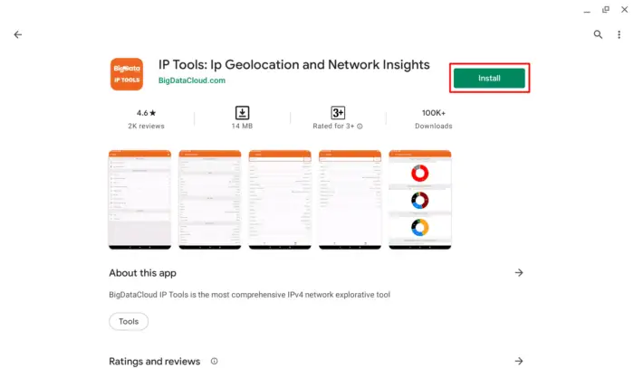 how to find ip address on chromebook