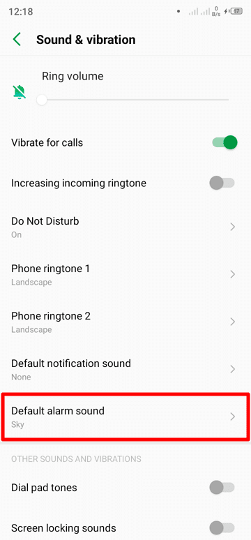 default alarm sound - How to Set a Custom Alarm Ringtone on Android 9