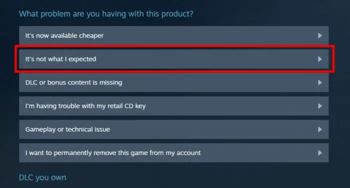 not what I expected - How to Refund Purchased Games on Steam 11