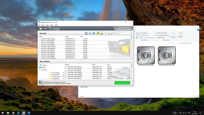 sandisk secureaccess window - How to Use Sandisk SecureAccess to Protect a Flash Drive 8