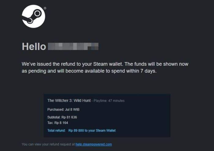 steam refund - How to Refund Purchased Games on Steam 19