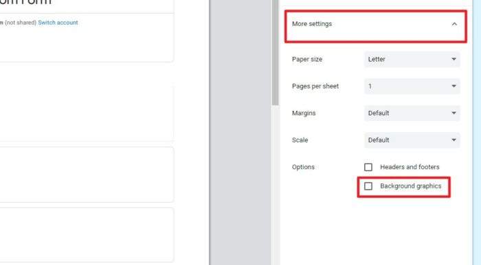 background graphics - How to Quickly Convert Google Forms to a Printable PDF 11