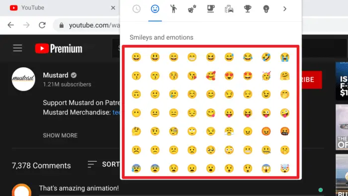 face emojis - How to Insert Emojis When Texting with Chromebook Devices 11