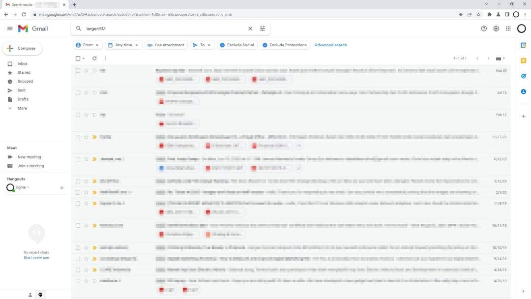 How to Sort Emails That Takes The Most Space in Gmail