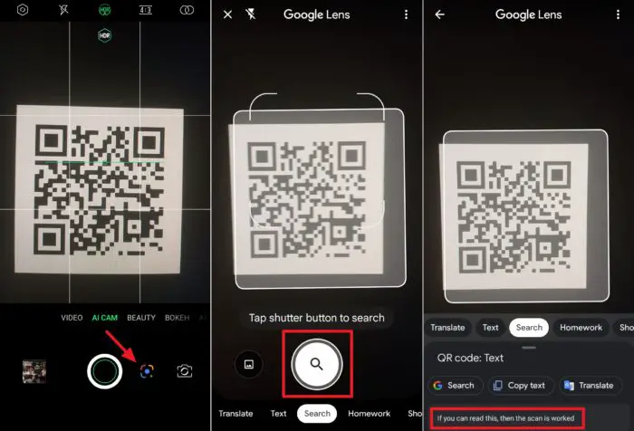 google lens qr code - How to Scan QR Code on Android Without 3rd-Party App 5