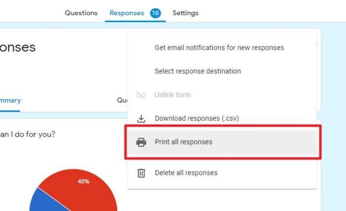 print all responses - How to Quickly Convert Google Forms to a Printable PDF 19