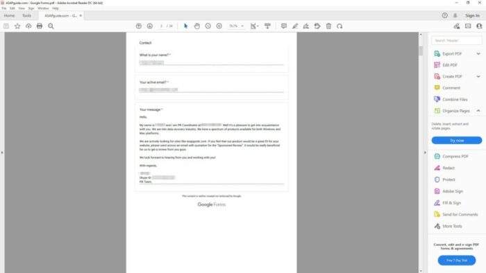 response pdf - How to Quickly Convert Google Forms to a Printable PDF 25