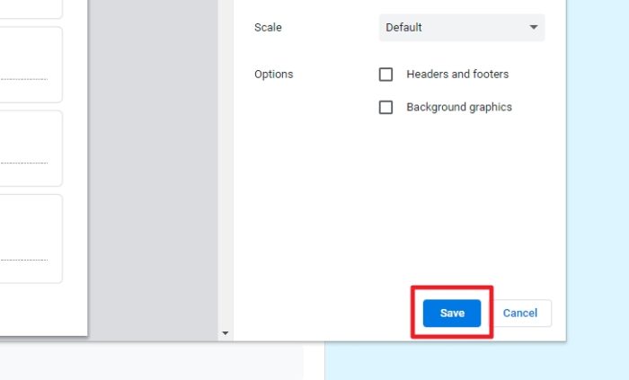 save 3 - How to Quickly Convert Google Forms to a Printable PDF 23