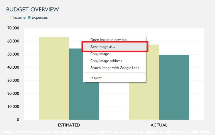 How to Save an Excel Chart as an Image, 3 Quick Methods