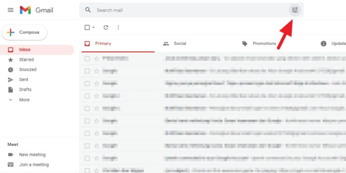 show search options 1 - How to Sort Emails That Takes The Most Space in Gmail 7