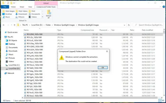 unable to access - How to Password Protect Confidential Files With 7-Zip 17