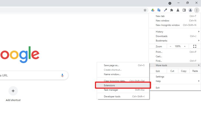 where is extensions - How to Manage List of Extensions in Google Chrome 7