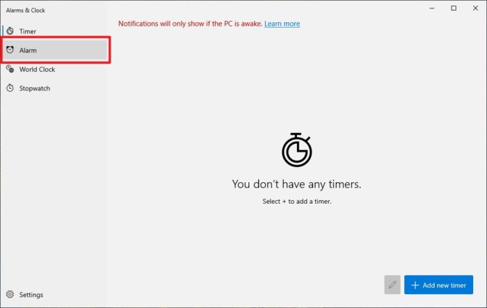 alarm - How to Use Alarms in Windows 10 and Make Sure It Will Ring 7