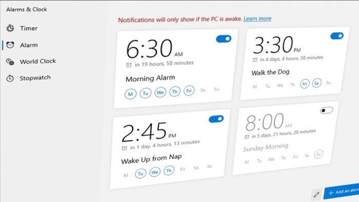 how to use alarm windows 10 - How to Use Alarms in Windows 10 and Make Sure It Will Ring 16