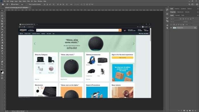 screenshot photoshop - How to Create Simple 3D Screenshot Effect with Photoshop 8 screenshot photoshop - How to Create Simple 3D Screenshot Effect with Photoshop 7