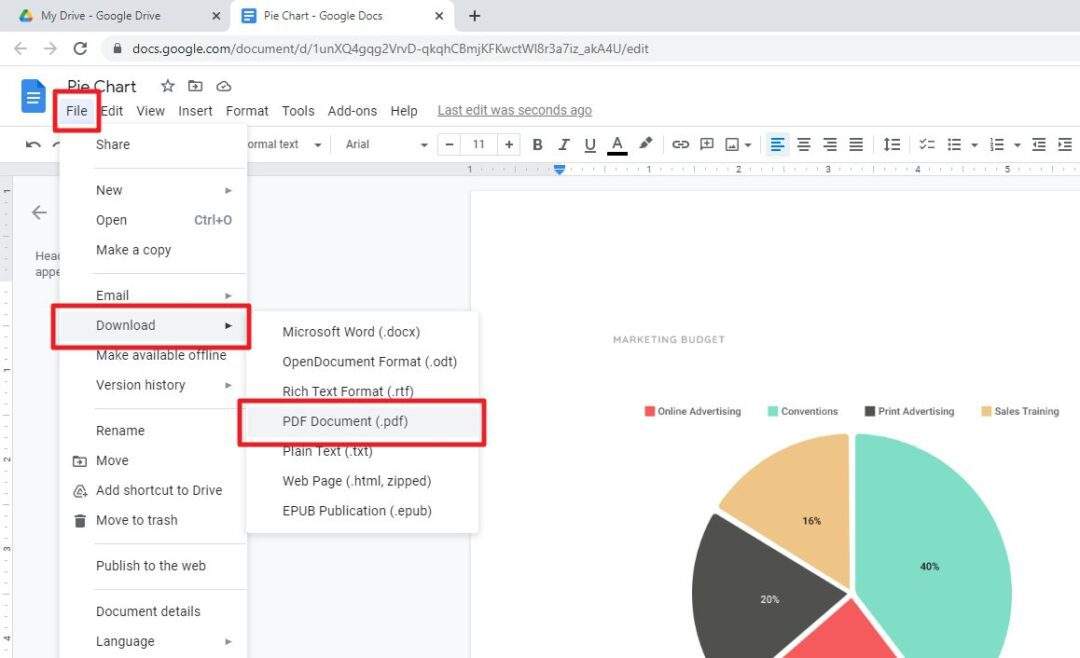 How To Convert Image Into Pdf In Google Drive
