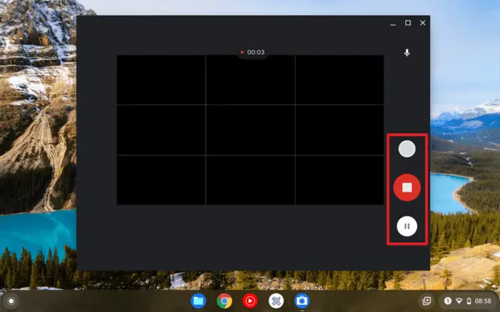 buttons - How to Take Video With Chromebook Camera 15