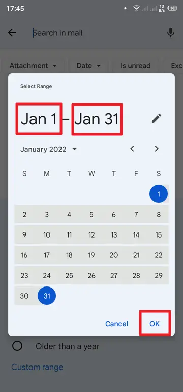 date range - How to Quickly Find Old Emails on Gmail from a Certain Date 23