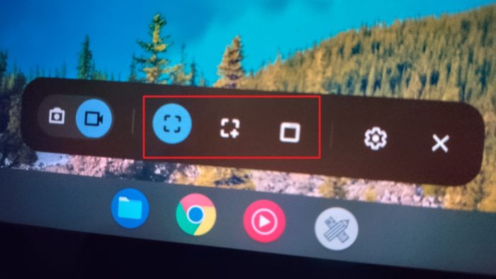 full partial window - How to Screen Record Chromebook Without Third-Party App 9