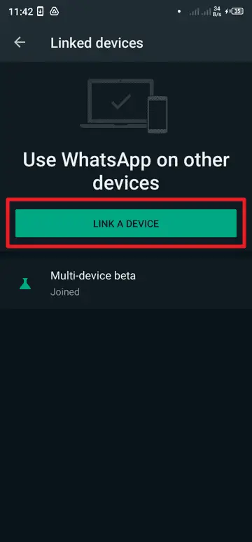 link a device - How to Really Use WhatsApp Web Without Your Smartphone 11