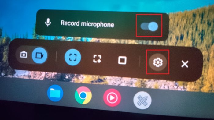 record microphone - How to Screen Record Chromebook Without Third-Party App 11