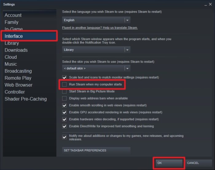 run steam when my computer starts - How to Stop Steam From Running in the Background 9