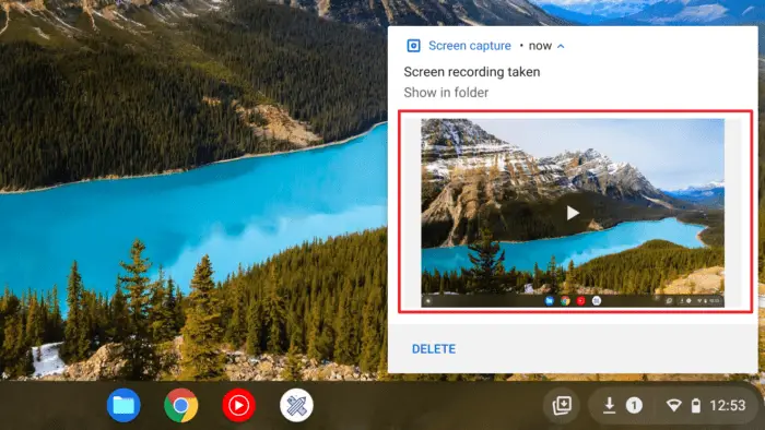 screen recording taken - How to Screen Record Chromebook Without Third-Party App 15