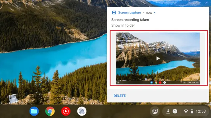 screen recording taken - How to Screen Record Chromebook Without Third-Party App 15