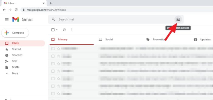 show search options 2 - How to Quickly Find Old Emails on Gmail from a Certain Date 7