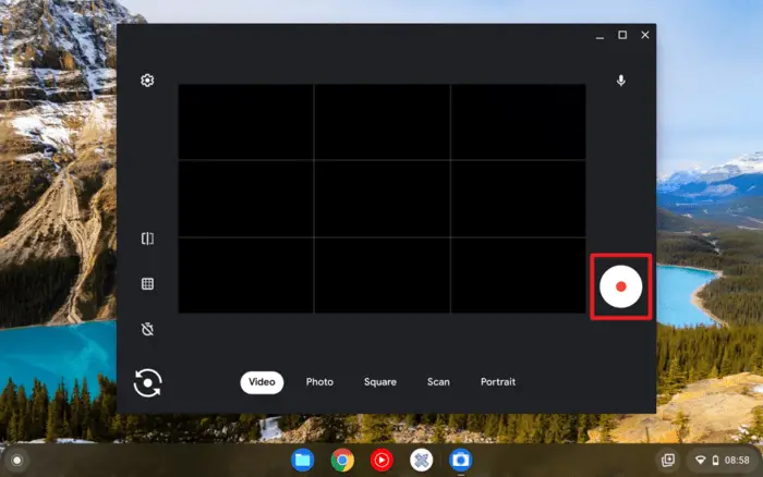 start recording - How to Take Video With Chromebook Camera 13