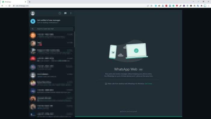 whatsapp web - How to Really Use WhatsApp Web Without Your Smartphone 17