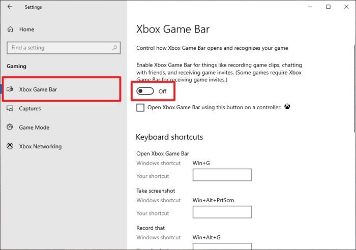 xbox game bar off - How to Disable Xbox Game Bar on Windows 10 9