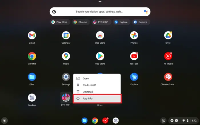 app info - How to Clear Cache on Chromebook in 5 Steps 17