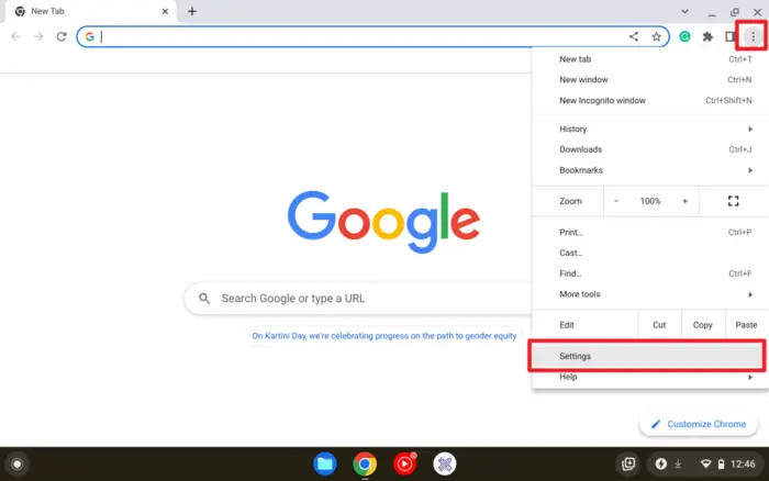 chrome settings - How to Clear Cache on Chromebook in 5 Steps 7