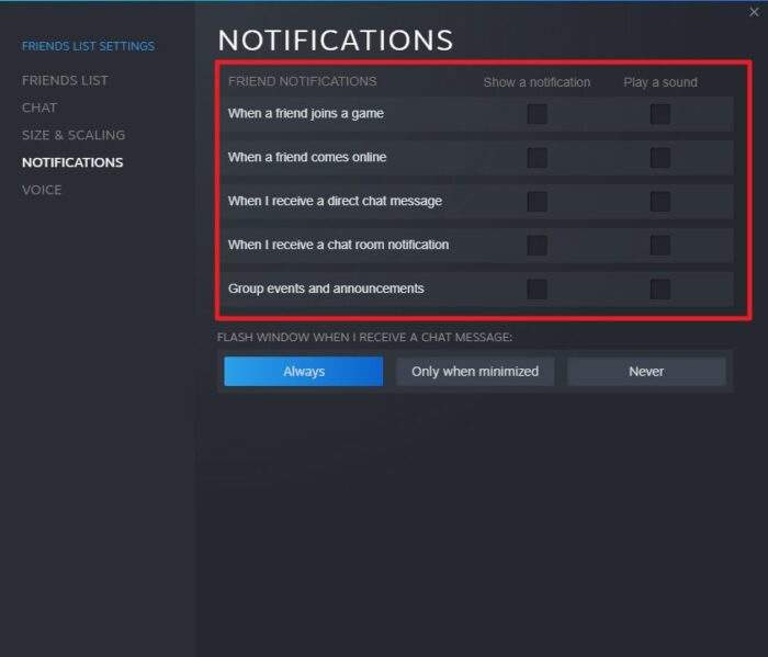 How to Turn Off All Steam Notifications in 3 Steps