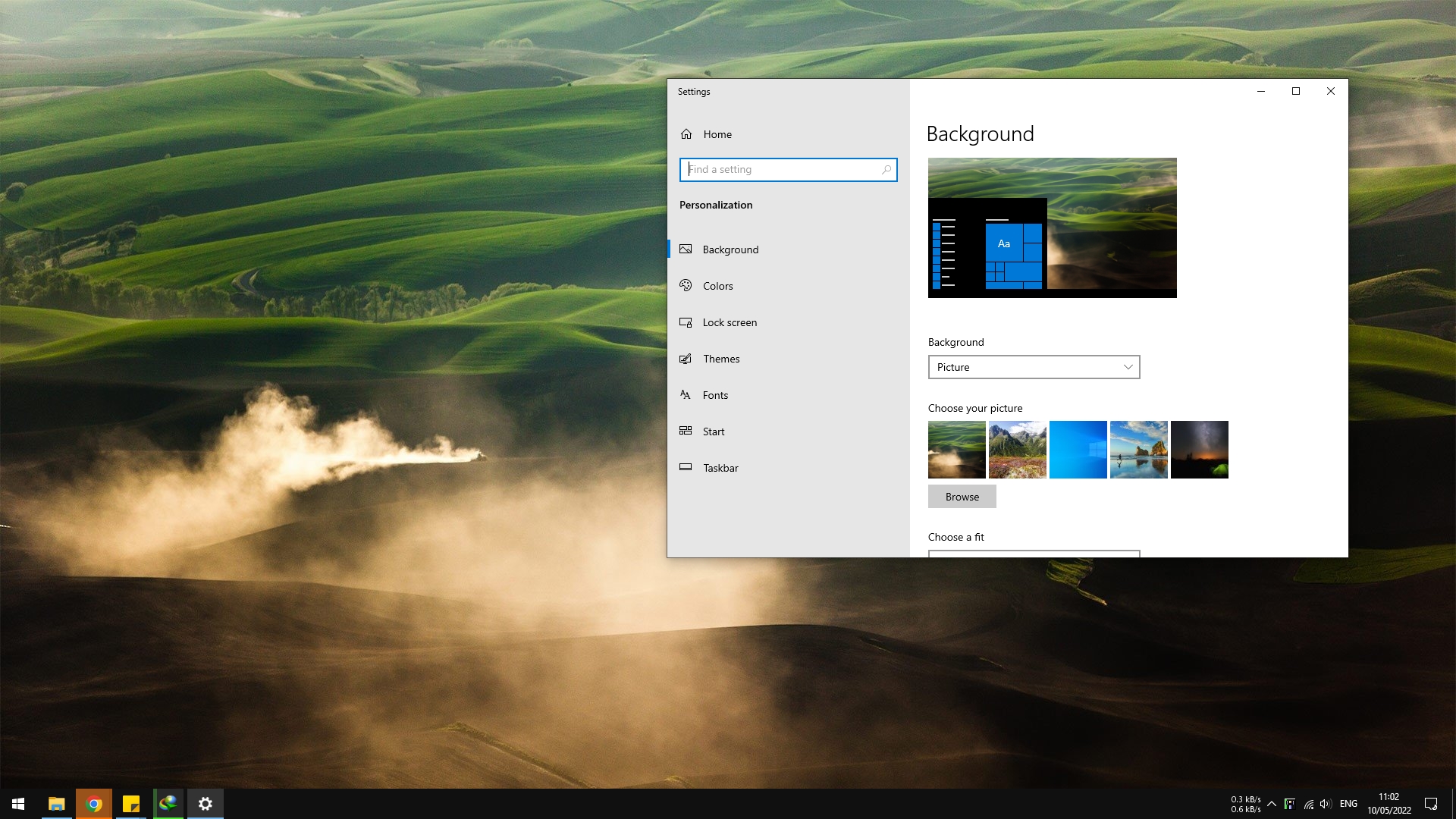 4 ways to change the desktop wallpaper in Windows 10 | Digital Citizen