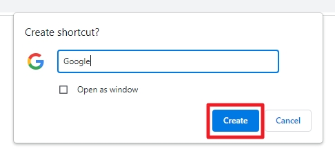 create - How to Pin a Website to Windows Taskbar 9