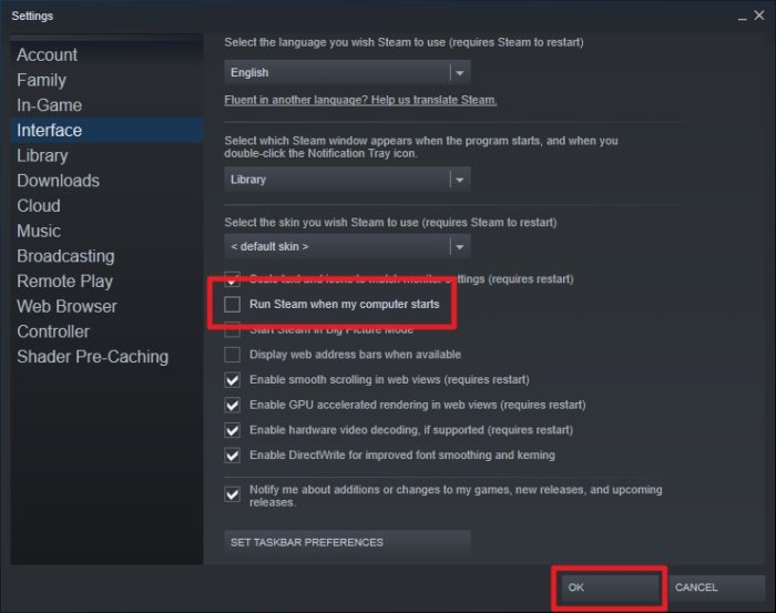 run steam when my computer starts 1 - How to Stop Steam from Opening on Startup, Ever Again! 11
