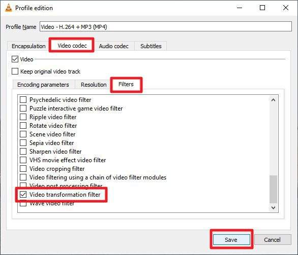 save 5 - How to Rotate Video in VLC & Save it to Your Computer 29